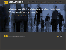 Tablet Screenshot of graphitedesigngroup.com